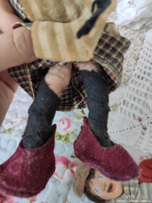 Антикварная кукла из серии Christmas carols (фото 2)