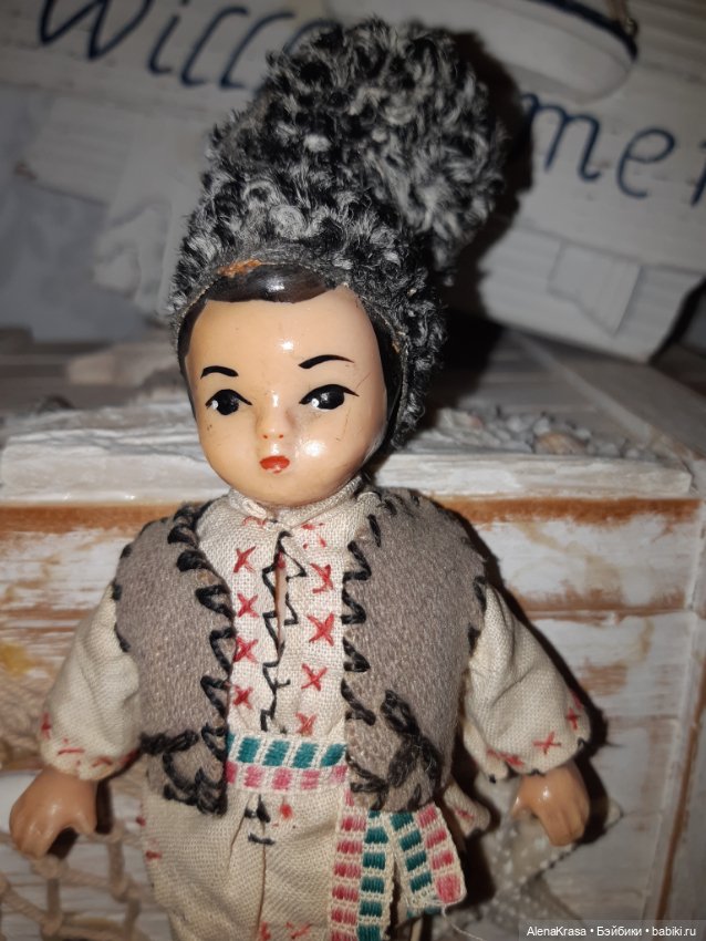 Кукла СССР колкий пластик