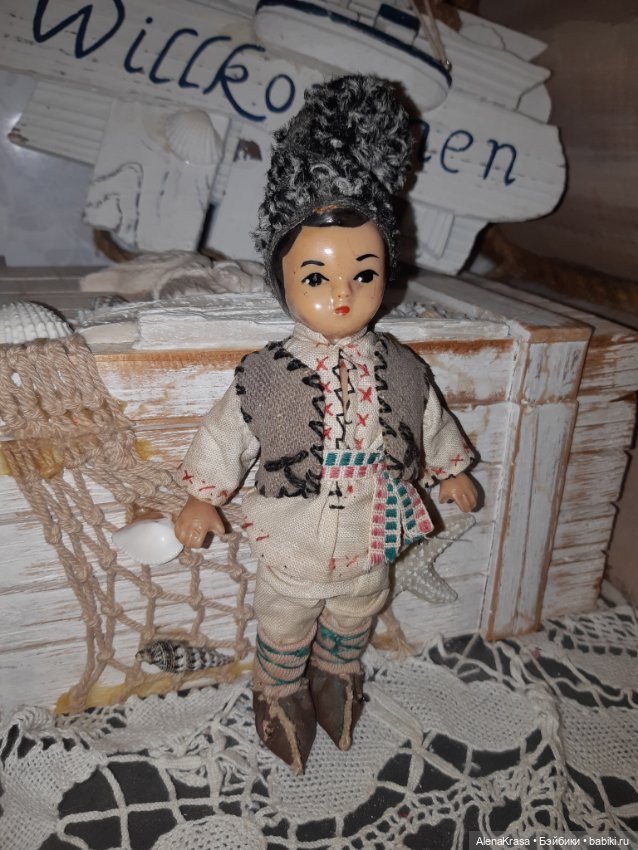 Кукла СССР колкий пластик (фото 2)