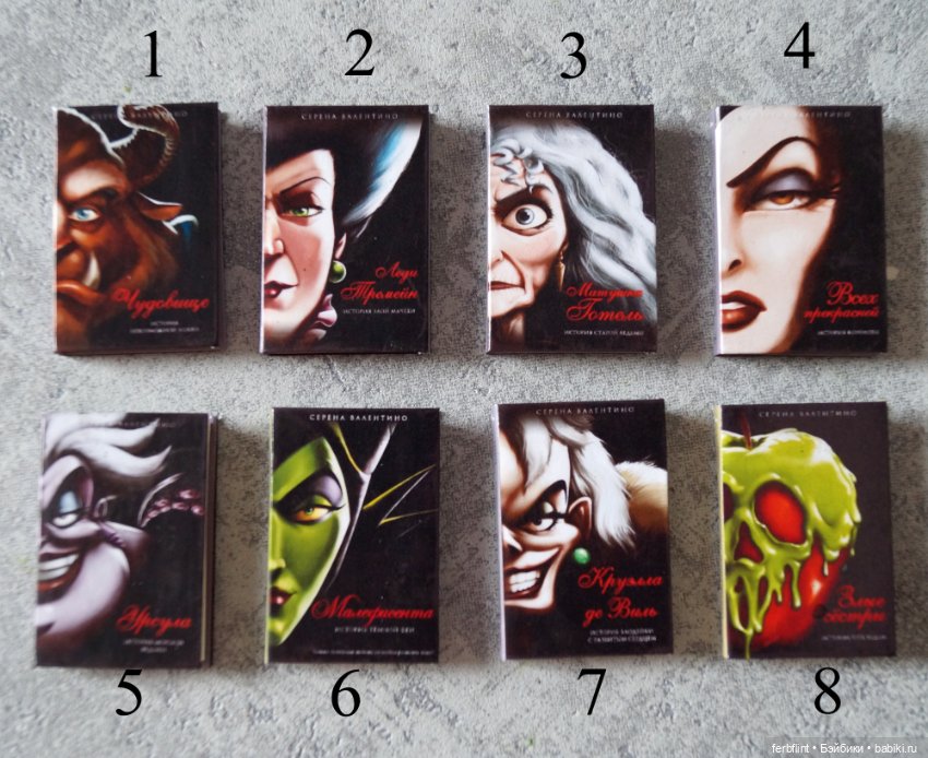 Миниатюрные книги №2 в масштабе 1:6 (фото 3)