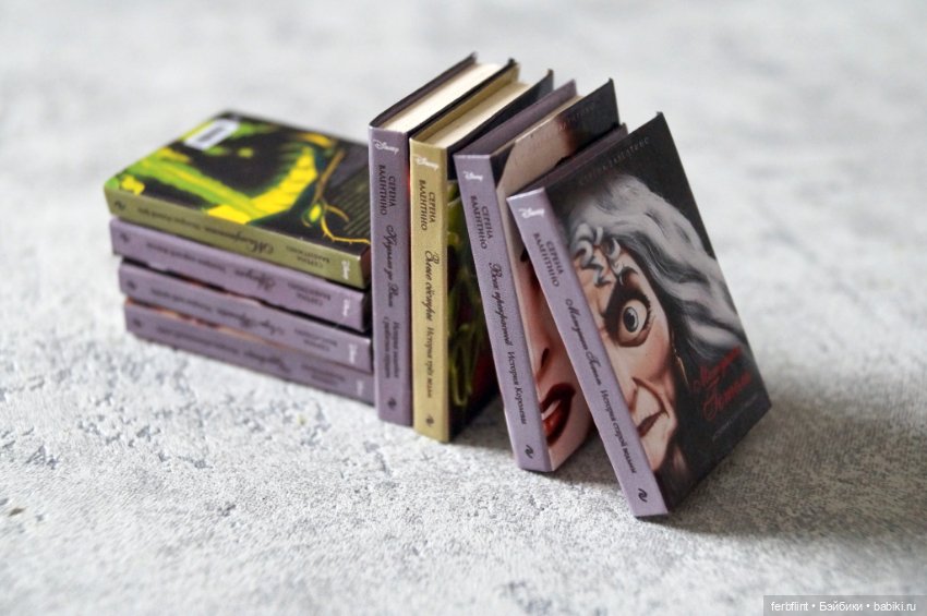 Миниатюрные книги №2 в масштабе 1:6 (фото 4)