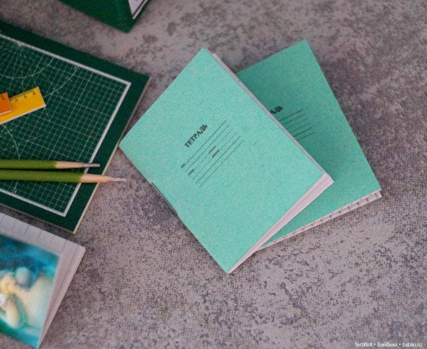 Зеленый канцелярский набор (фото 5)