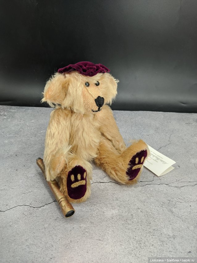 Винтажный мишка Галлилео от Diana Rowe Julet (фото 10)