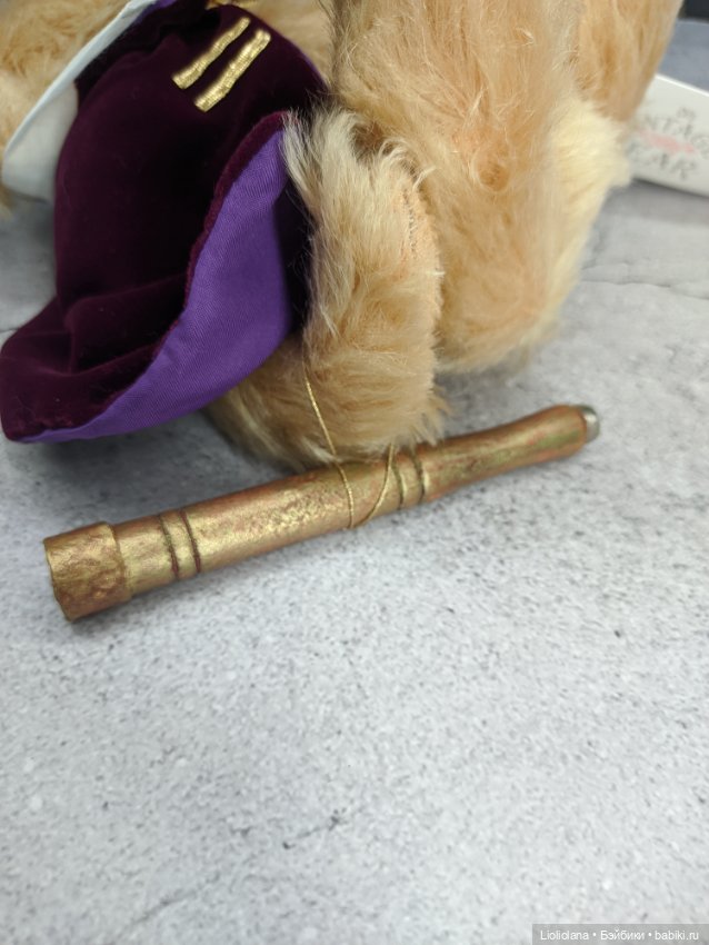 Винтажный мишка Галлилео от Diana Rowe Julet (фото 9)