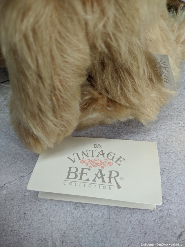 Винтажный мишка Галлилео от Diana Rowe Julet