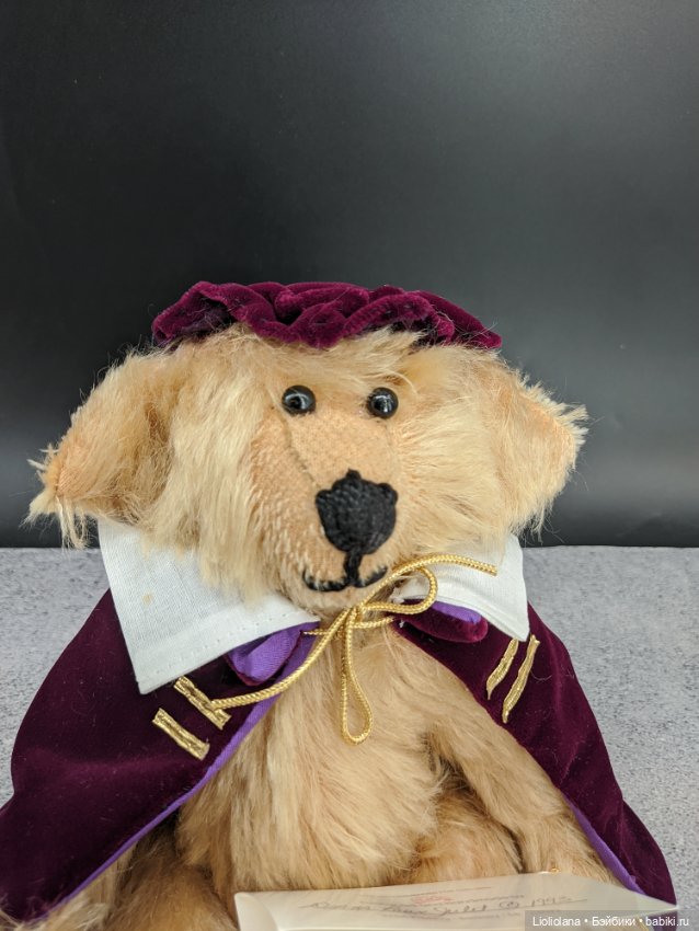 Винтажный мишка Галлилео от Diana Rowe Julet (фото 5)