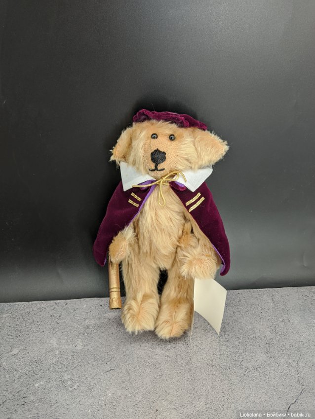 Винтажный мишка Галлилео от Diana Rowe Julet (фото 2)