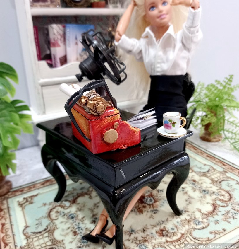 Печатная машинка — Миниатюра для кукол (фото 9)