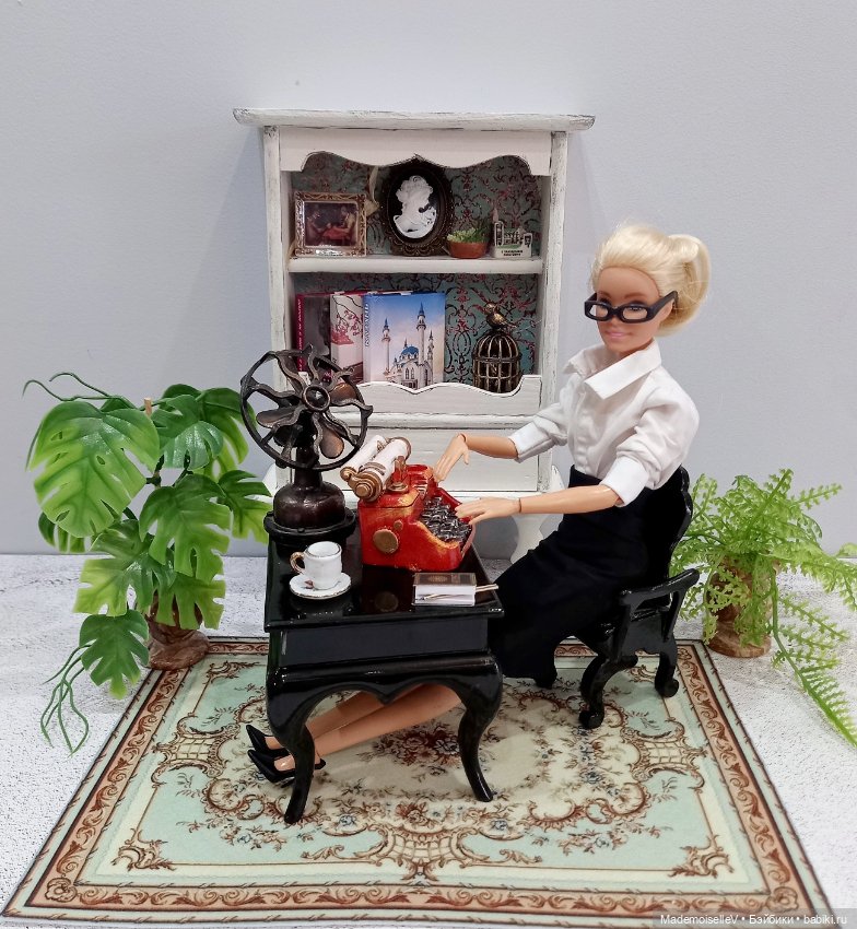 Печатная машинка — Миниатюра для кукол (фото 6)