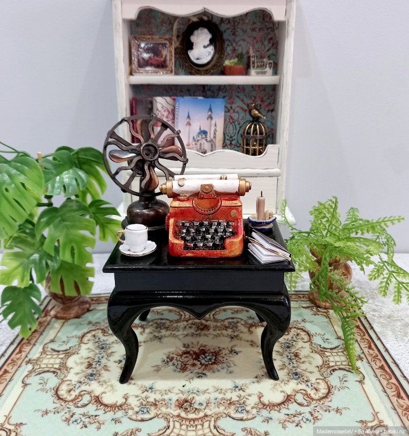Печатная машинка — Миниатюра для кукол (фото 2)