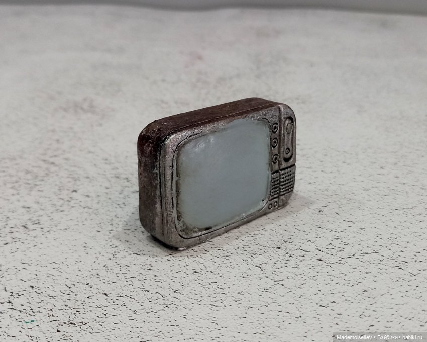 Телевизор — Миниатюра для кукол (фото 6)