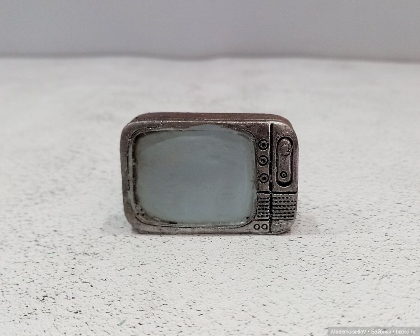 Телевизор — Миниатюра для кукол (фото 4)