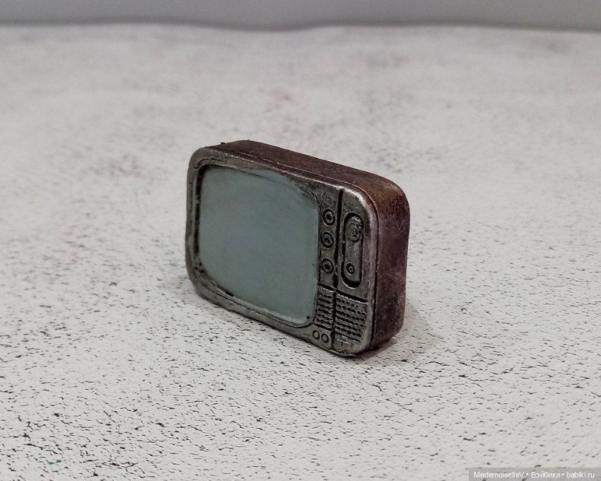 Телевизор — Миниатюра для кукол (фото 5)