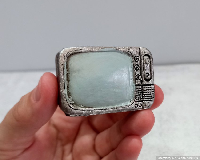 Телевизор — Миниатюра для кукол