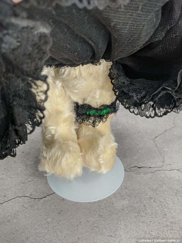 Мишка Бабочка. Мохер. Винтаж