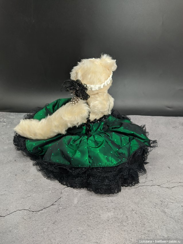 Мишка Бабочка. Мохер. Винтаж (фото 4)