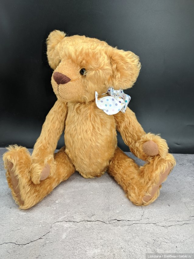 Большой винтажный мишка от Leeann Snyder (фото 4)