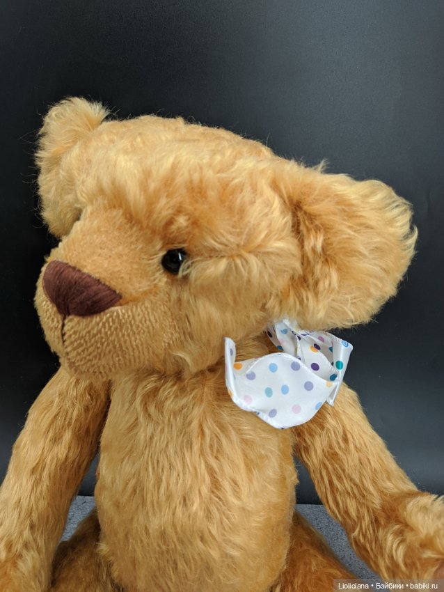 Большой винтажный мишка от Leeann Snyder (фото 3)