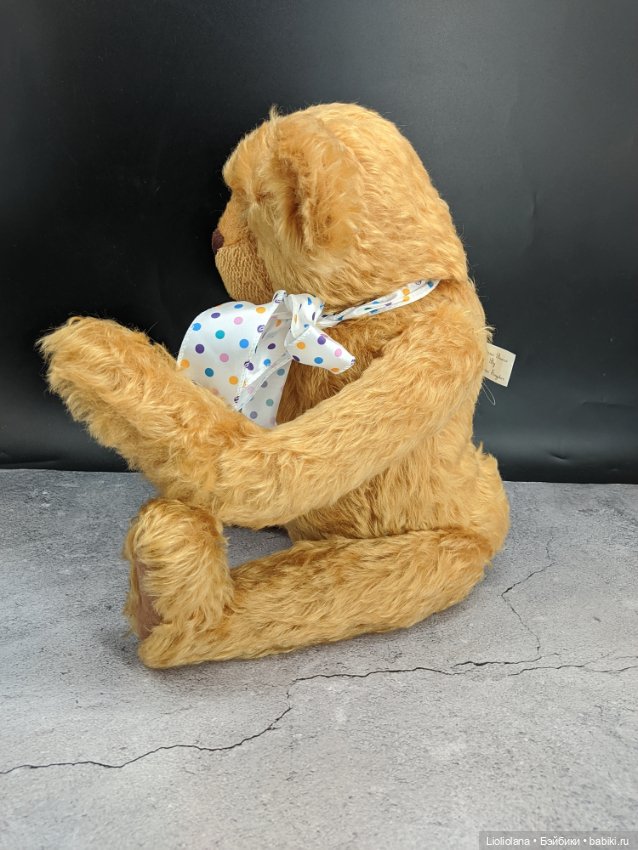 Большой винтажный мишка от Leeann Snyder (фото 5)