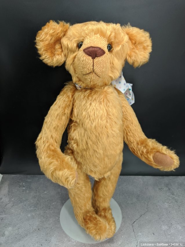 Большой винтажный мишка от Leeann Snyder