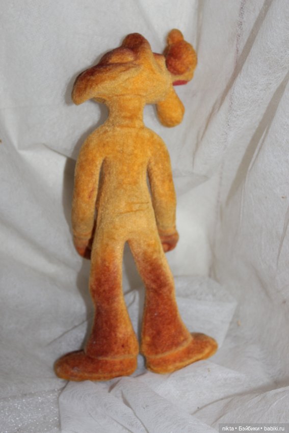 Игрушка СССР* Волк * Ну погоди * Флок на проволочном каркасе (фото 4)