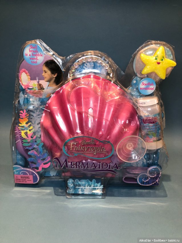 Barbie fairytopia mermaidia bubble vanity (фото 5)