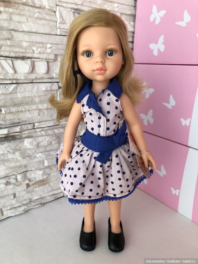 Карла со светлыми волосами и серыми глазами от Паола Рейна(Paola Reina)