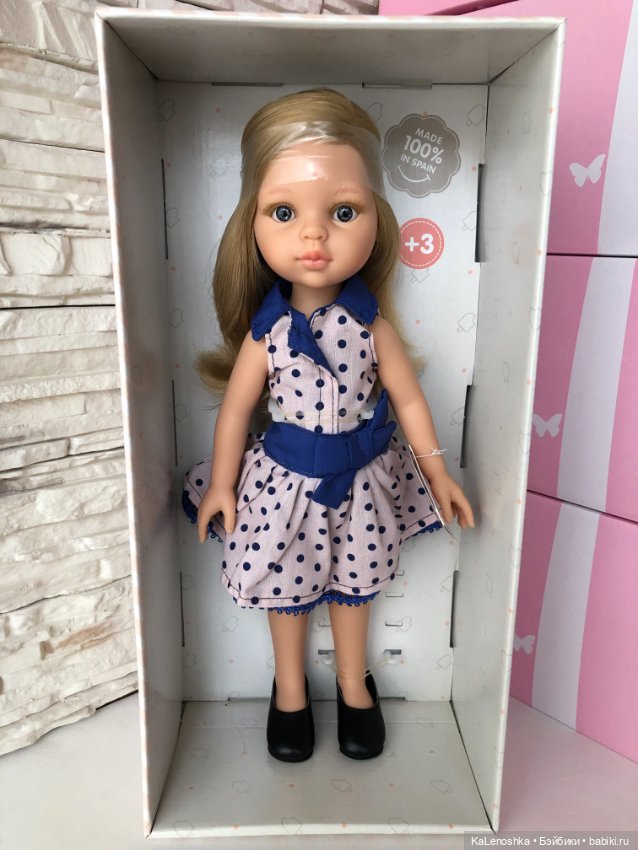 Карла со светлыми волосами и серыми глазами от Паола Рейна(Paola Reina)