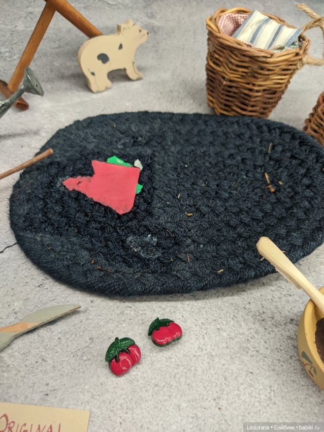 Лот деревянных аксессуаров от Lizzie High. Винтаж (фото 9)