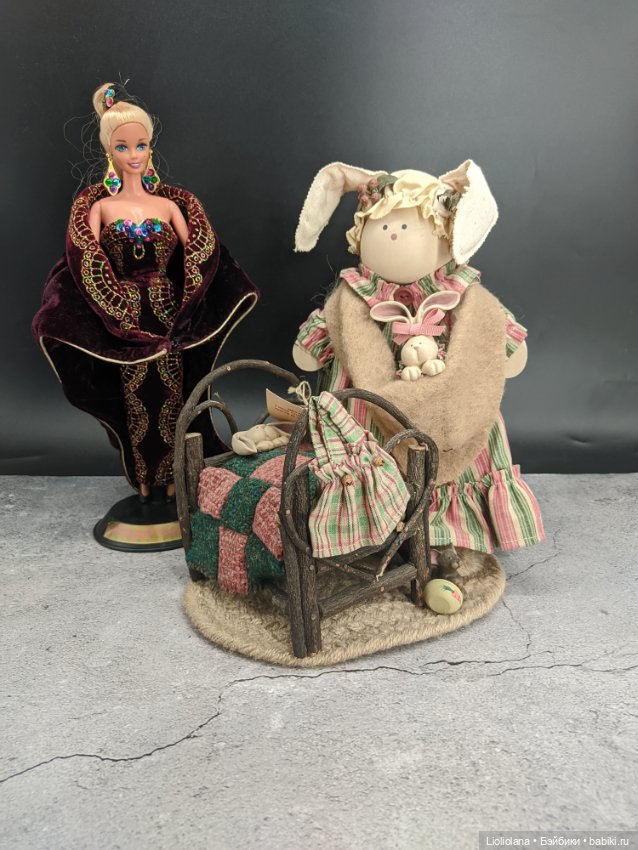 Деревянные куклы от Lizzie High. Мама Потакет (фото 3)