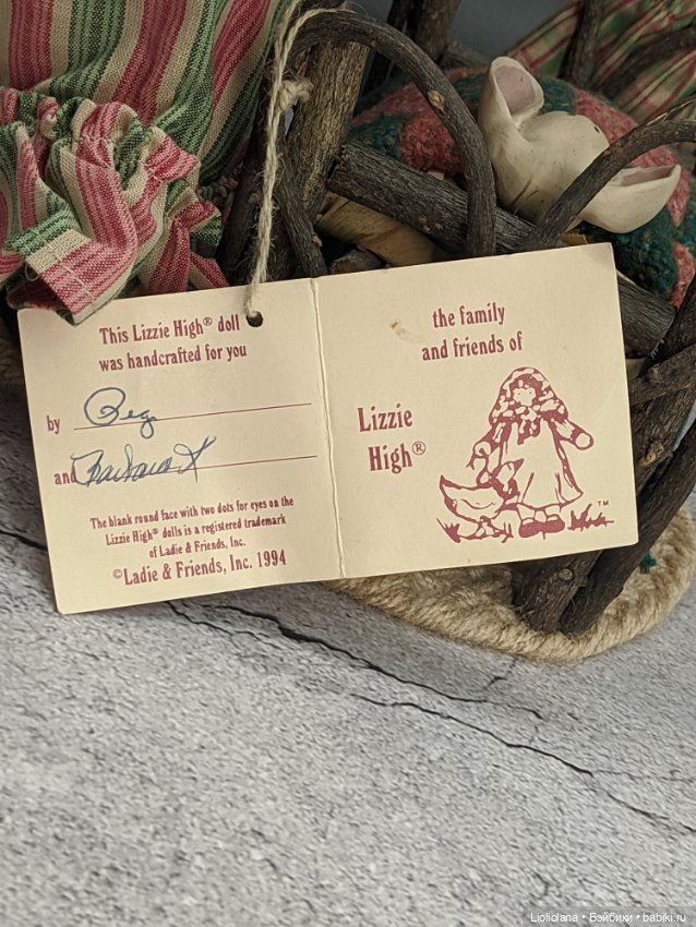 Деревянные куклы от Lizzie High. Мама Потакет (фото 6)