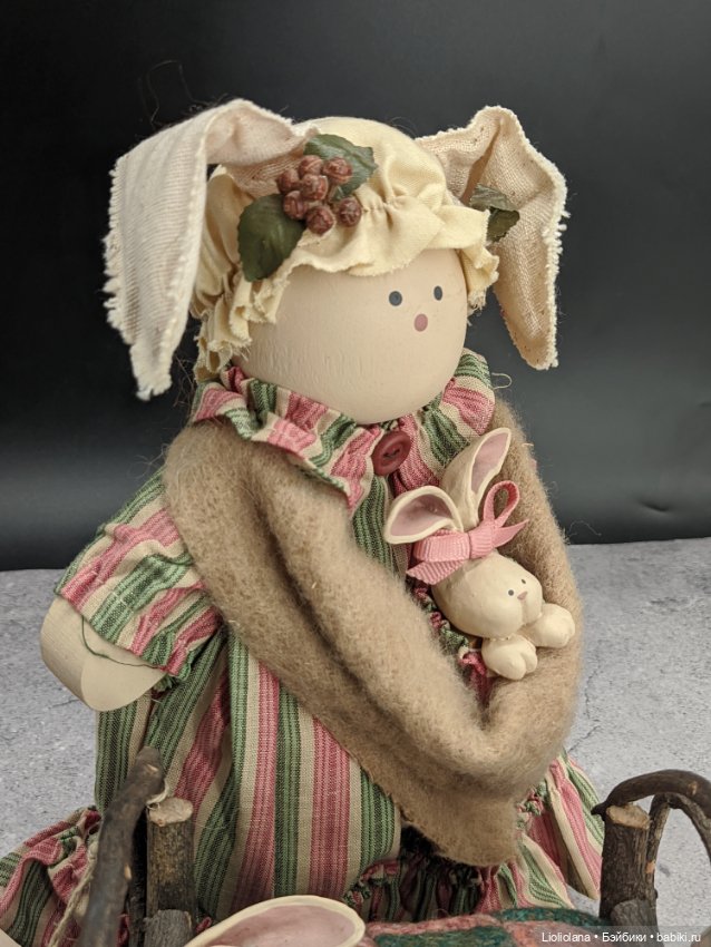 Деревянные куклы от Lizzie High. Мама Потакет