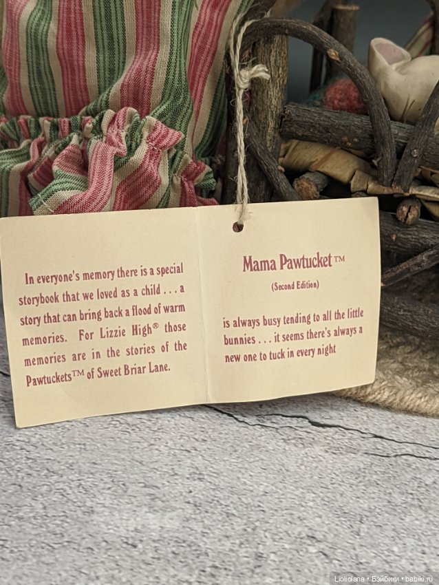 Деревянные куклы от Lizzie High. Мама Потакет (фото 7)