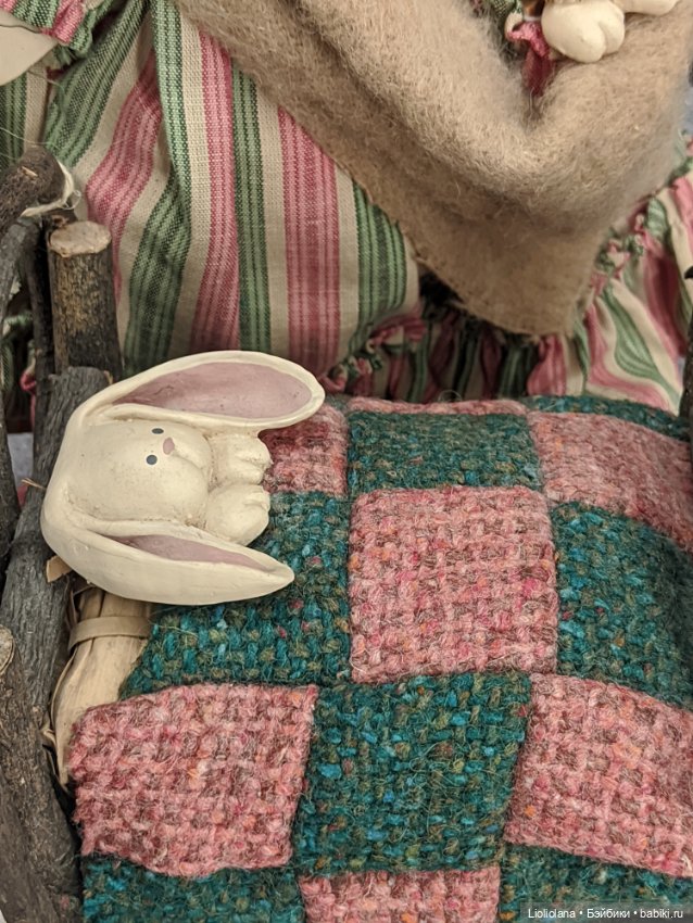 Деревянные куклы от Lizzie High. Мама Потакет (фото 5)