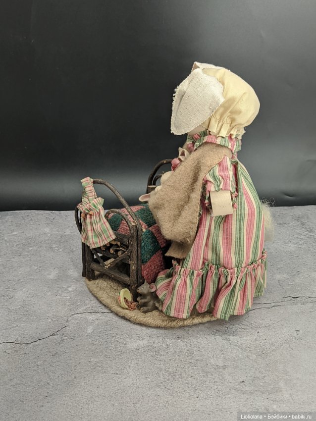 Деревянные куклы от Lizzie High. Мама Потакет (фото 9)