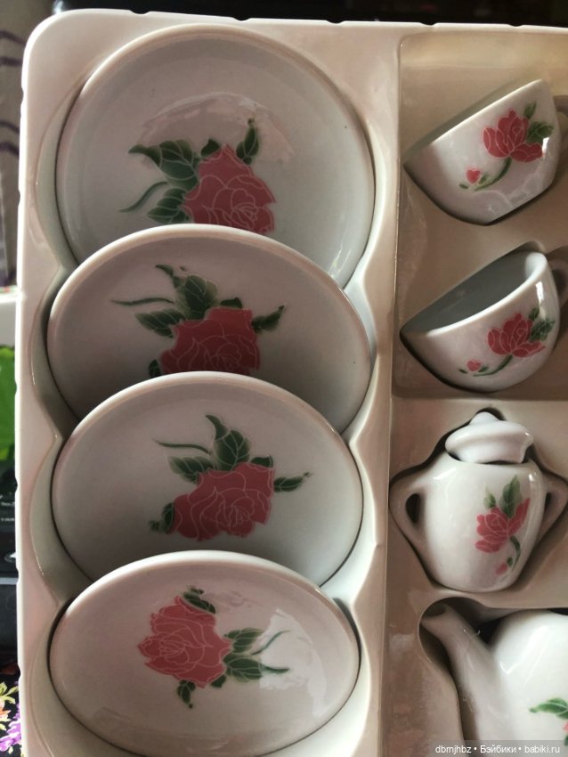 Фарфоровый сервиз для кукол (фото 6)