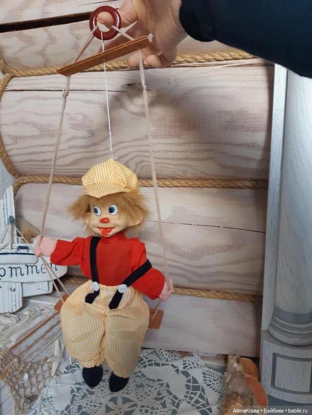 Клоун керамика — Винтажные куклы и игрушки детства (фото 2)