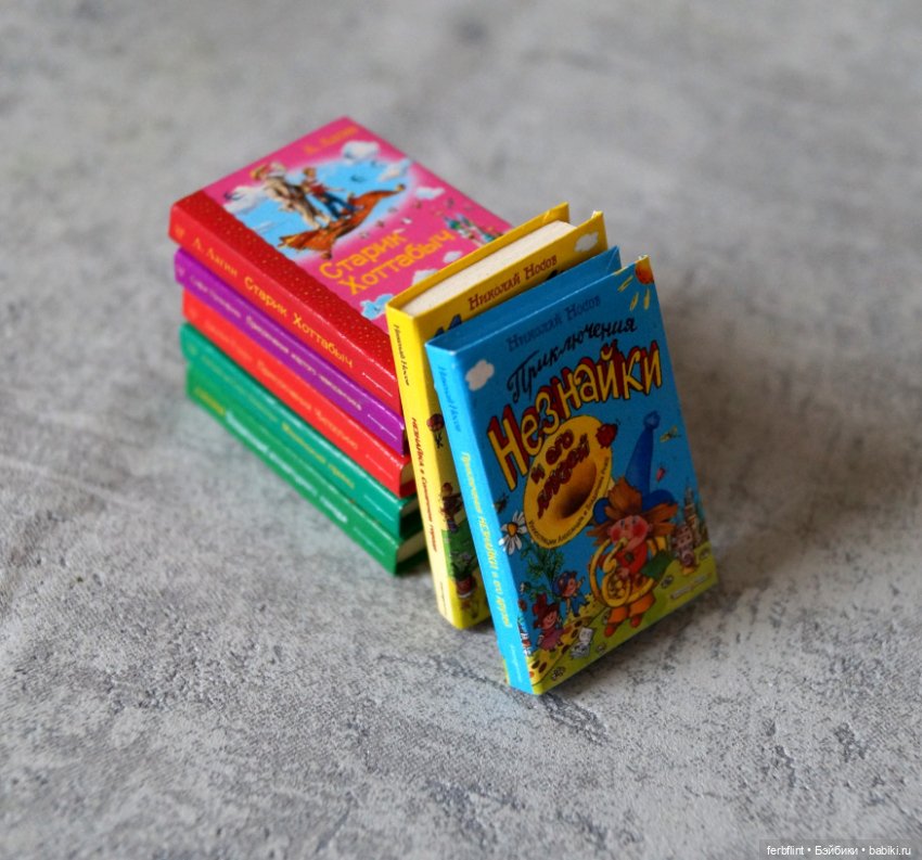 Миниатюрные книги №9 в масштабе 1:6 (фото 3)