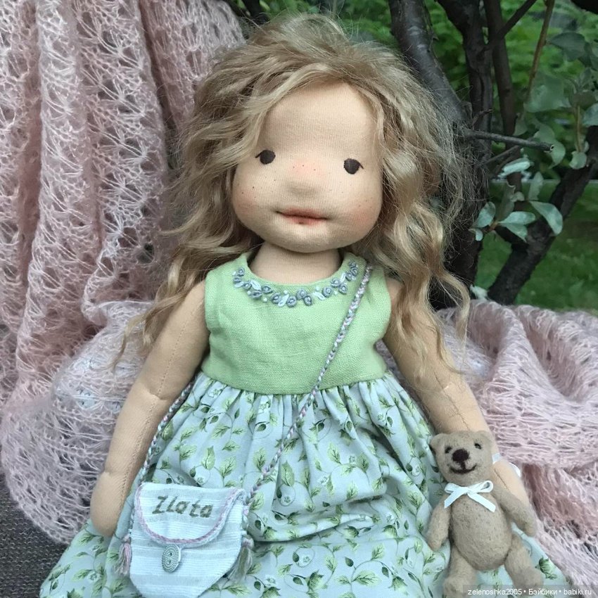 Кукла авторская Злата — Авторские куклы (фото 5)