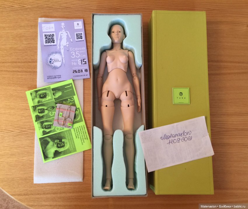 Есения от Анатолия Жукова Toka с обувью