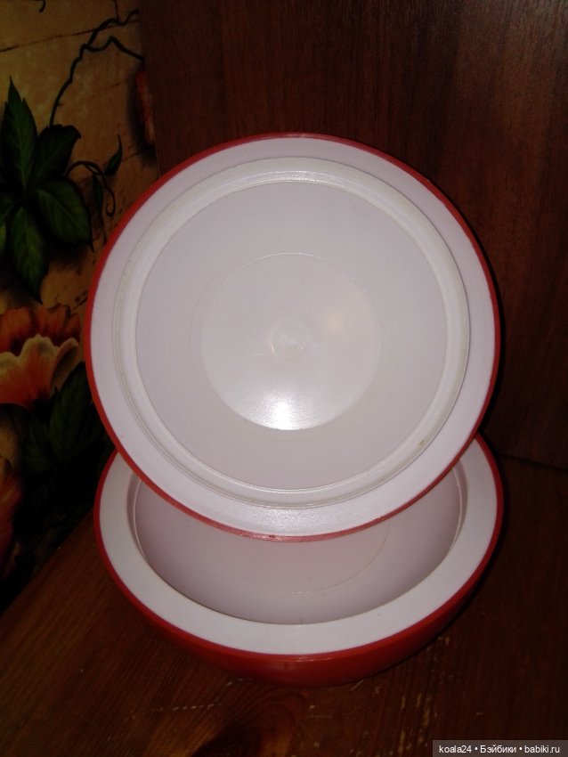 Игрушка Шкатулка СССР пластик Яблоко (фото 5)