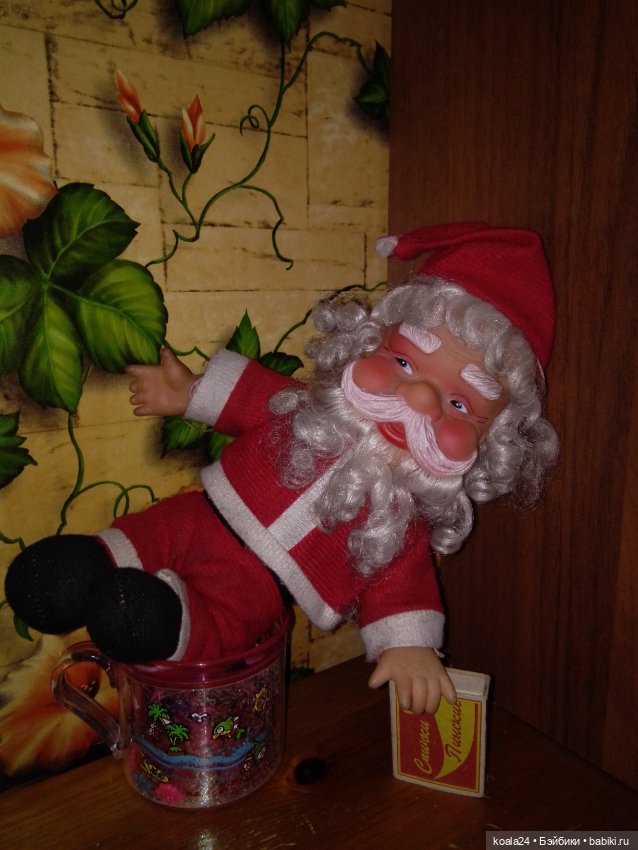 Кукла, игрушка Санта Клаус (фото 4)