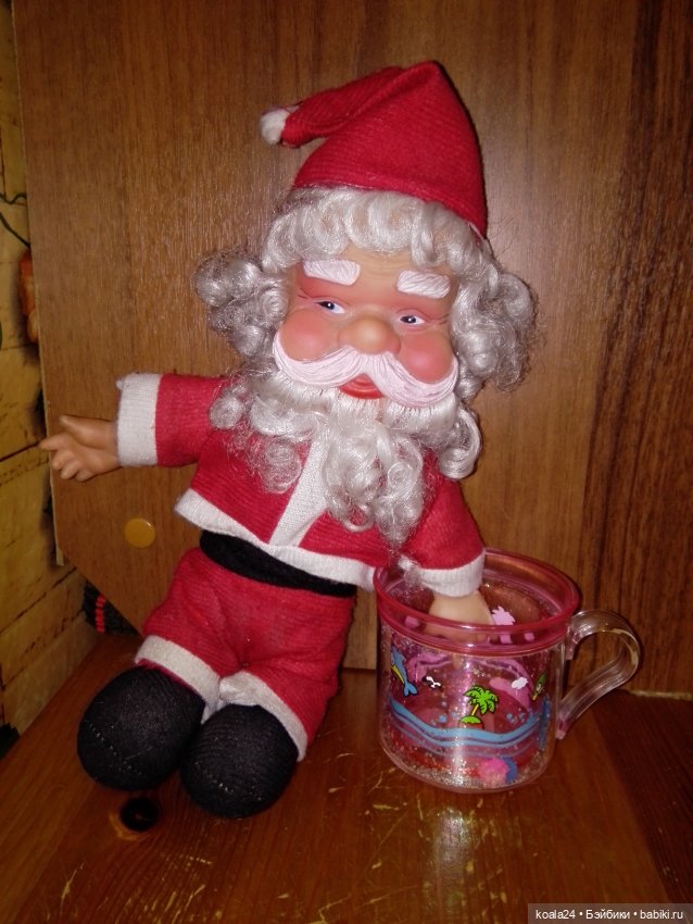 Кукла, игрушка Санта Клаус