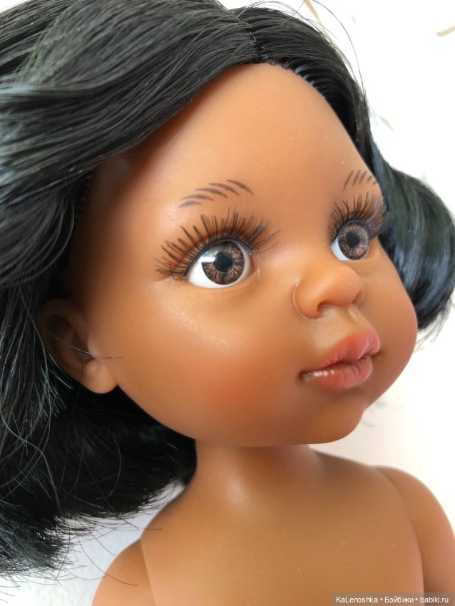 Нора-Карла с прямым пробором, каре, от Паола Рейна(Paola Reina), нюд