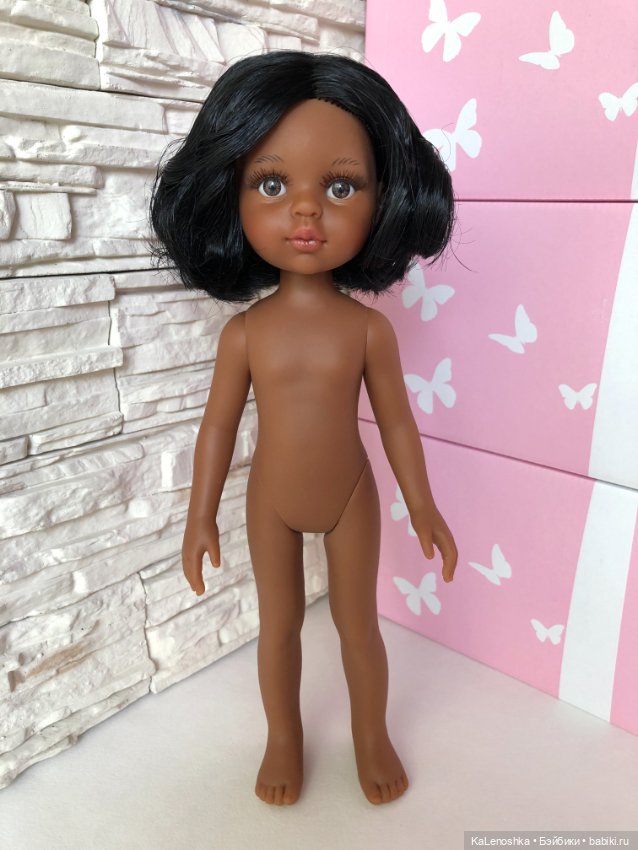 Нора-Карла с прямым пробором, каре, от Паола Рейна(Paola Reina), нюд