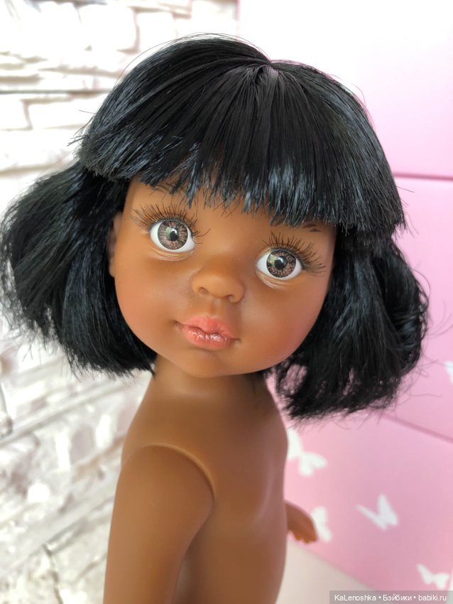 Нора-Карла с прямым пробором, каре и чёлкой от Паола Рейна(Paola Reina), нюд (фото 10)