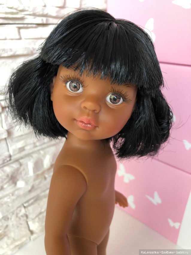 Нора-Карла с прямым пробором, каре и чёлкой от Паола Рейна(Paola Reina), нюд (фото 9)