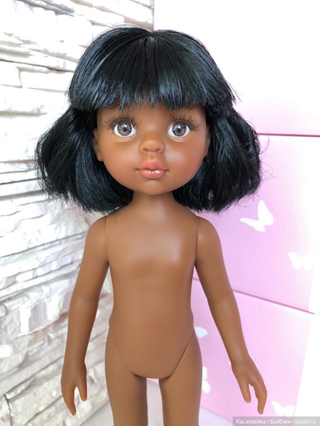 Нора-Карла с прямым пробором, каре и чёлкой от Паола Рейна(Paola Reina), нюд (фото 2)