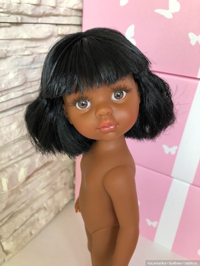 Нора-Карла с прямым пробором, каре и чёлкой от Паола Рейна(Paola Reina), нюд (фото 7)