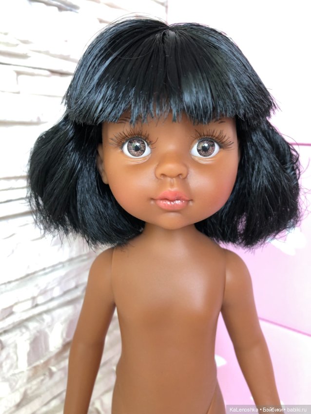 Нора-Карла с прямым пробором, каре и чёлкой от Паола Рейна(Paola Reina), нюд (фото 3)